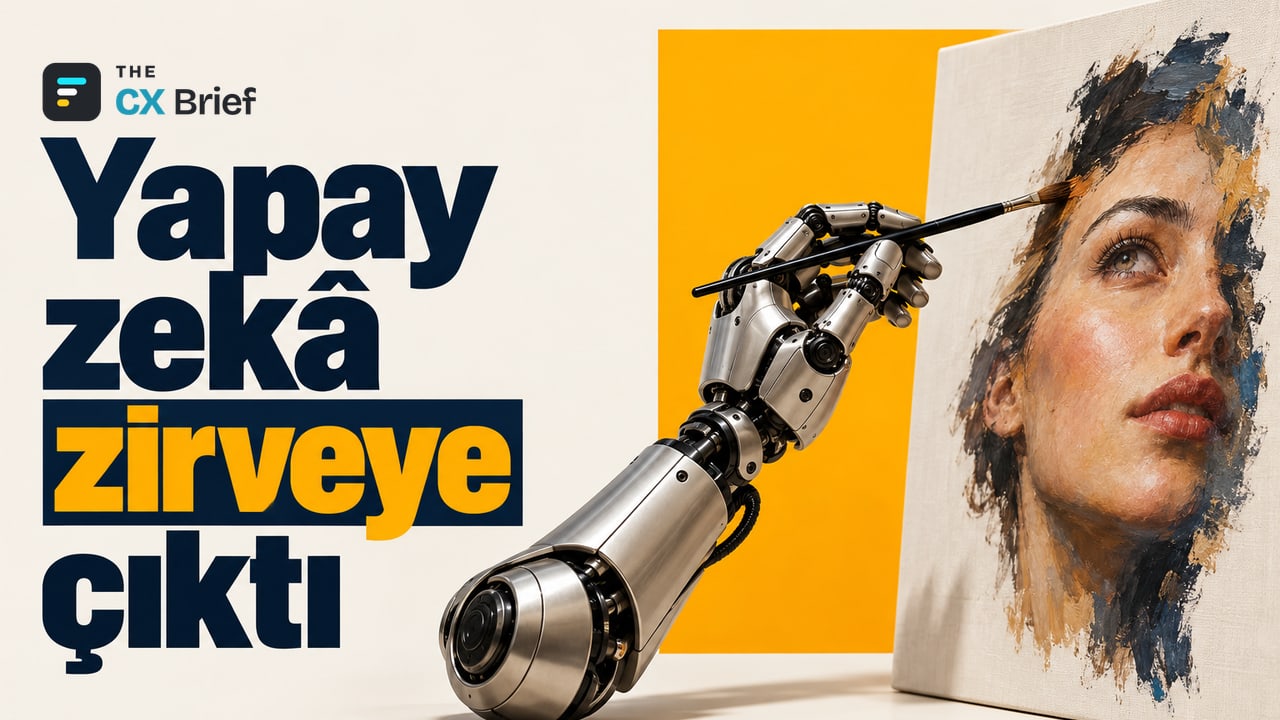 Yapay zekâ zirveye çıktı — Canva, kendi geliştirdiği ilk görüntü üretme modeli Craft'ı duyurdu. Kusursuz bir portre çizen robot kol.