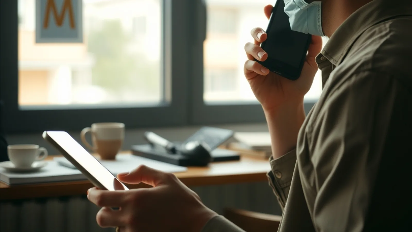 Telefonda alışveriş yapan kişi, ürün sayfası ekranı