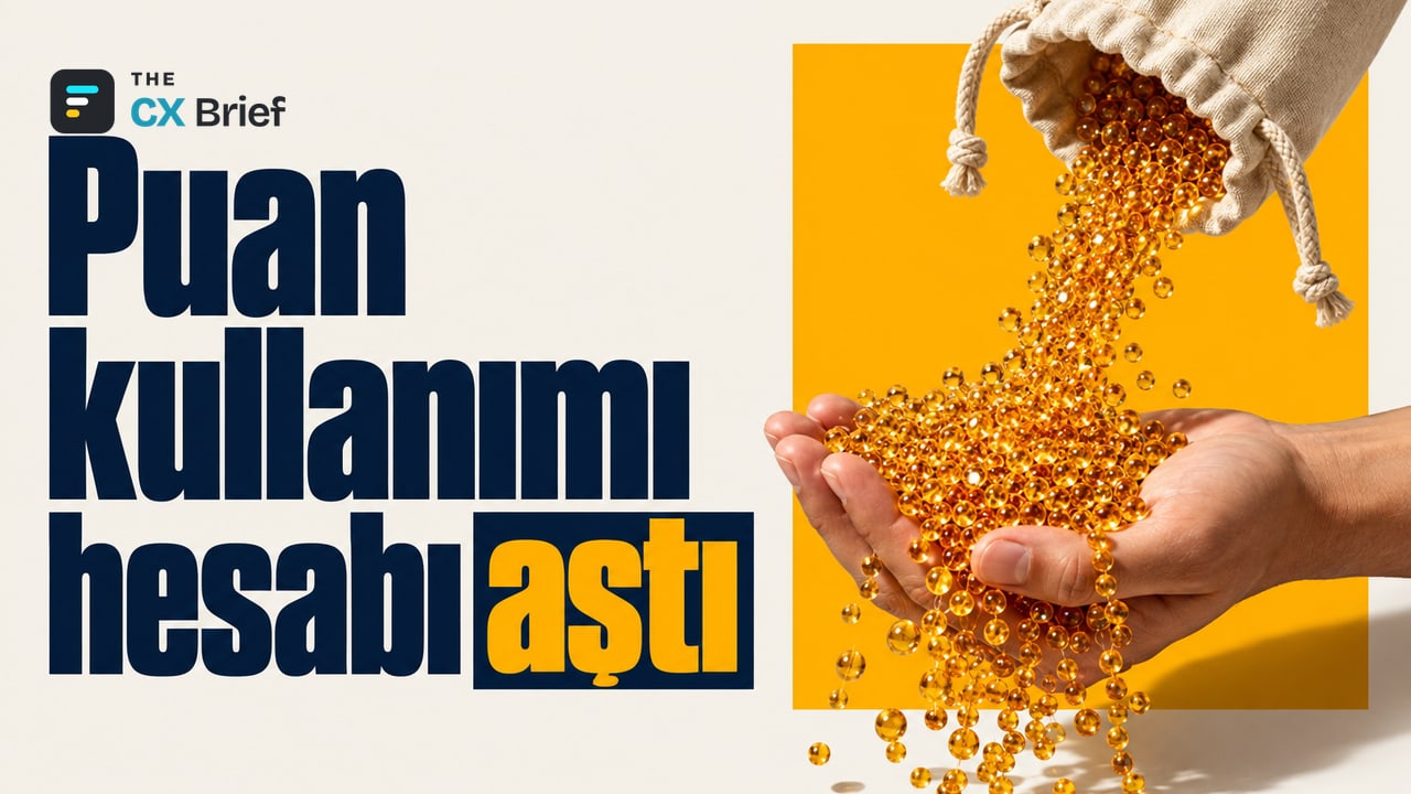 Puan kullanımı hesabı aştı — Petco sadakat programını sadeleştirdi, puan kullanımı tahminleri çok aştı. Ağzı gevşetilen keseden dökülen boncuklar, onları karşılayan avuçtan taşıyor.