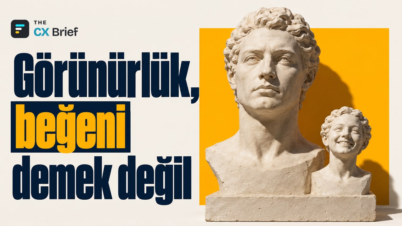 Görünürlük, beğeni demek değil — StratejiCo.: Yapay zekâ asistanları bankalardan en sık Garanti BBVA'yı, en olumlu dille Enpara'yı anıyor. Aynı kaide üzerindeki iki sıradan yüz büstünden büyük olan ifadesiz, küçük olan gülümsüyor.