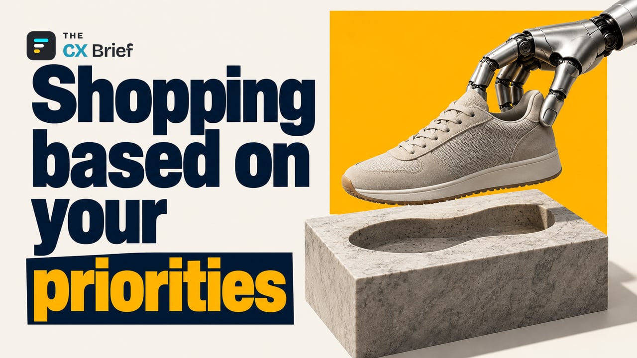 Shopping based on your priorities — The Surprising ChatGPT Feature That Will Radically Change Your Shopping Habits. A robotic hand sets a shoe into a stone hollow that fits the shape of its sole exactly.